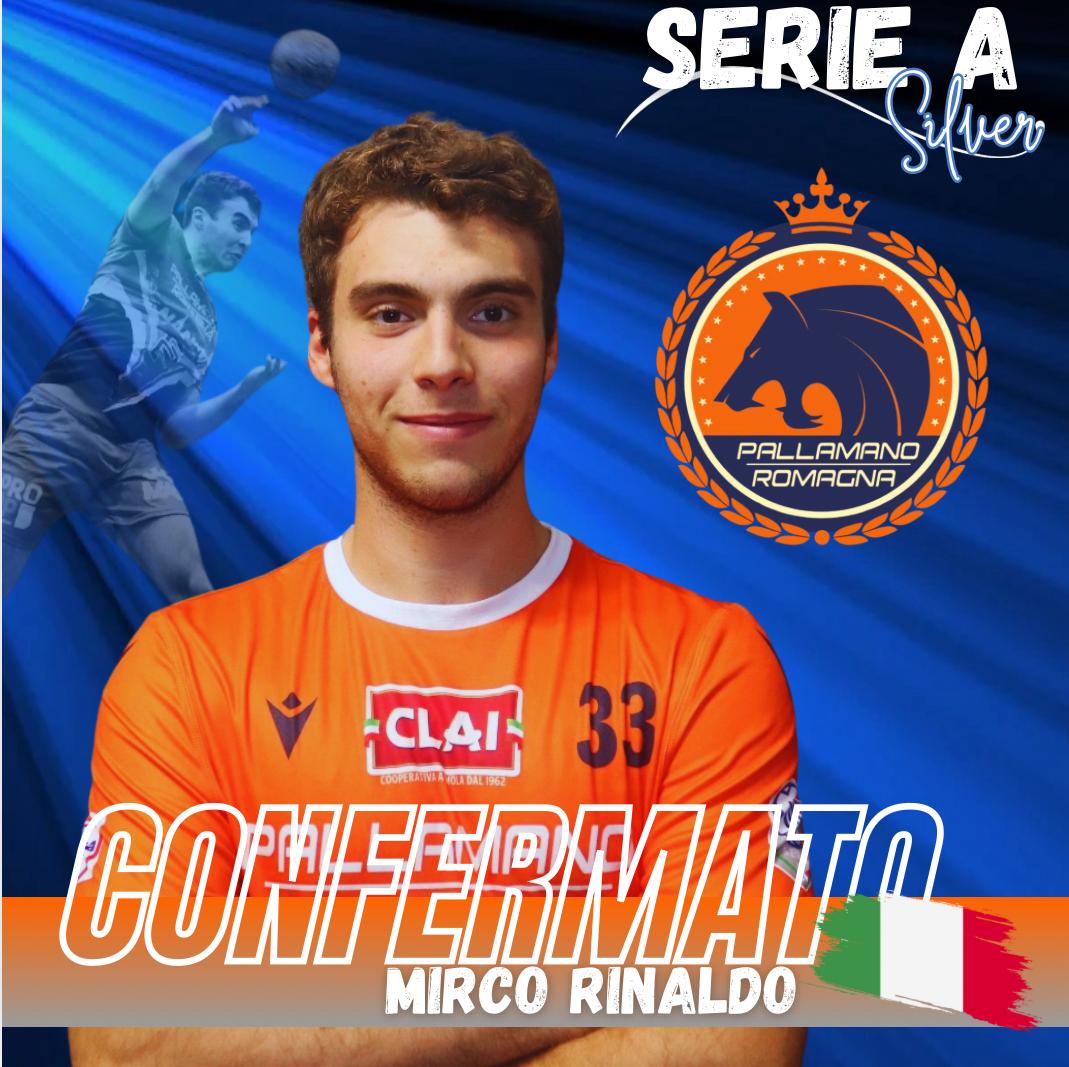 CONFERMATO MIRCO RINALDO