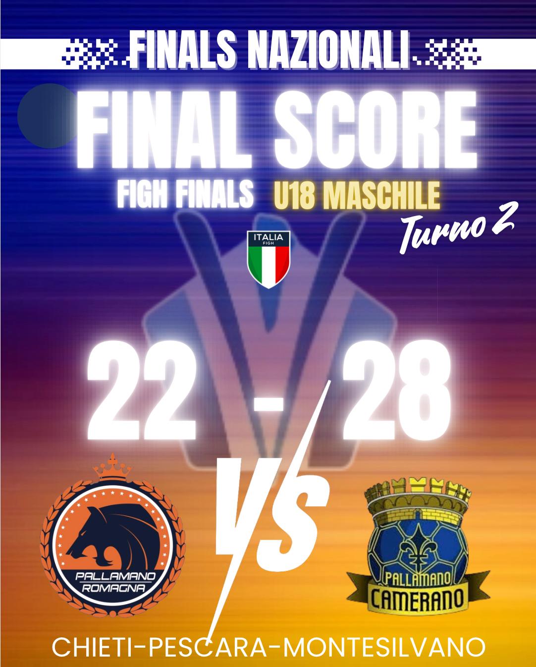 IL ROMAGNA SCIVOLA NEL FINALE