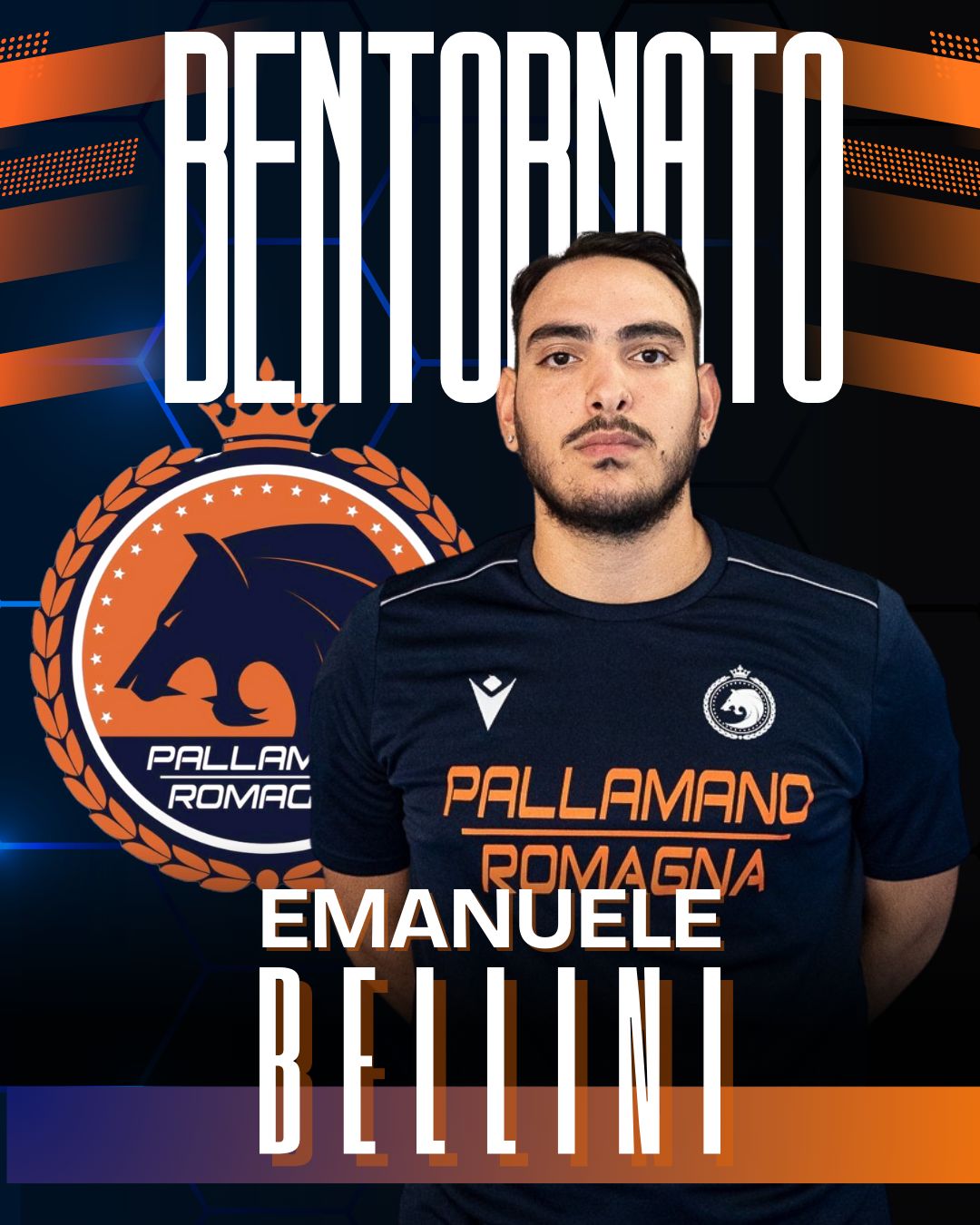 EMANUELE BELLINI TORNA AL ROMAGNA